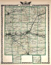 Map of La Salle County