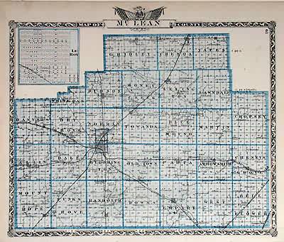 Map of McLean County