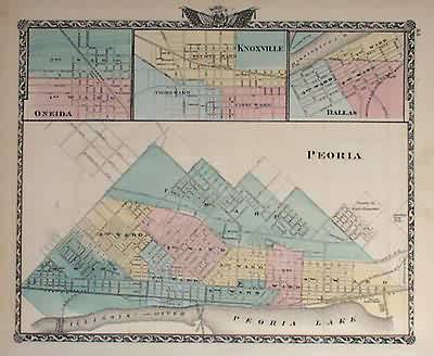 Maps of Peoria