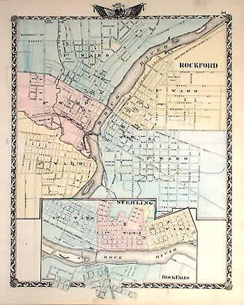 Map of Rockford