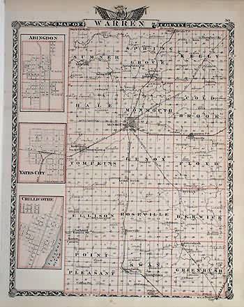 Map of Warren County