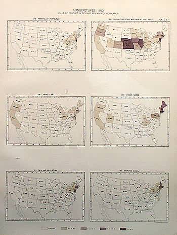 Manufactures-Value of Product in Dollars Per Head of Population