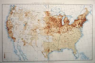 Distribution of the Foreign Born Population of the United States