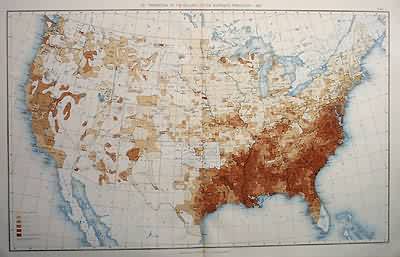 Proportion of the Colored to The Aggregate Population