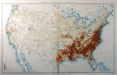 Distribution of the Colored Population of the United States