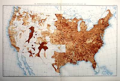 Proportion of Communicants of all Religious Denominations to the Total Population Proportion of Communicants of all Religious Denominations to the Total Population