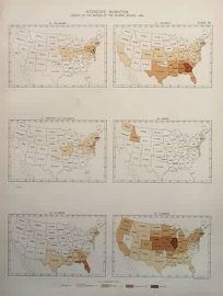 Interstate Migration - Density of the Natives of Several States