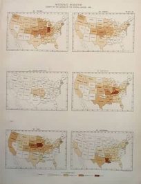 Interstate Migration - Density of the Natives of Several States