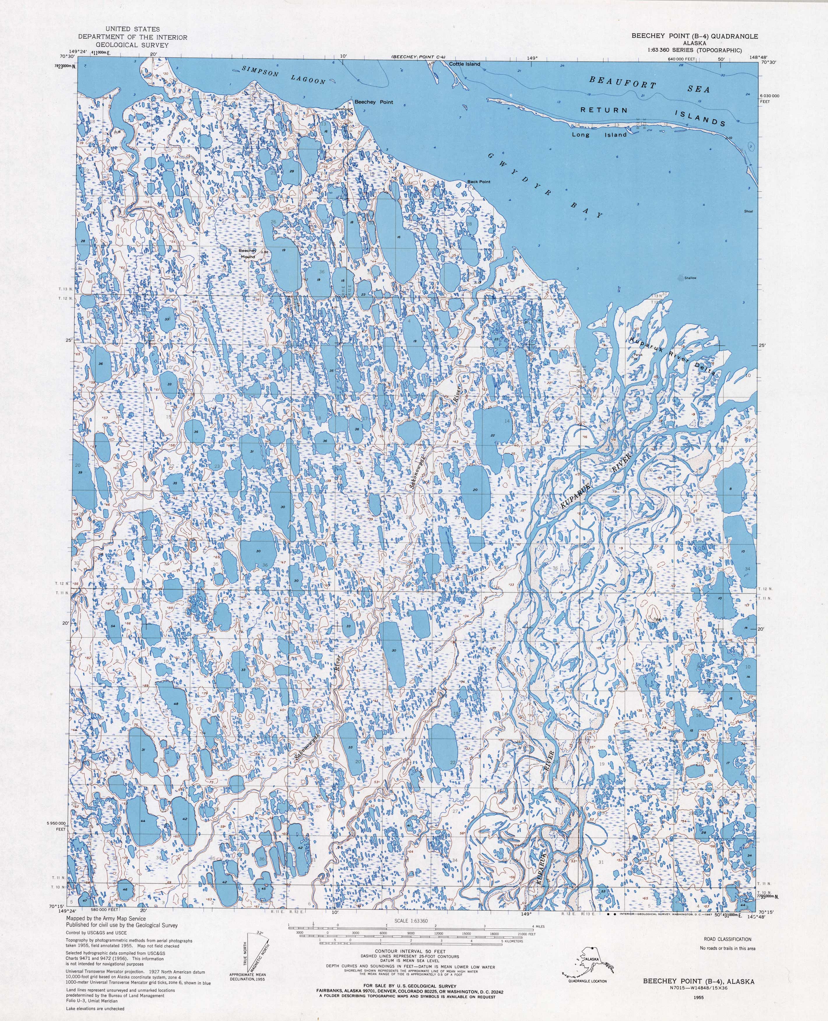 Beechey Point (B-4) Quadrangle Alaska Beechey Point (B-4) Quadrangle Alaska