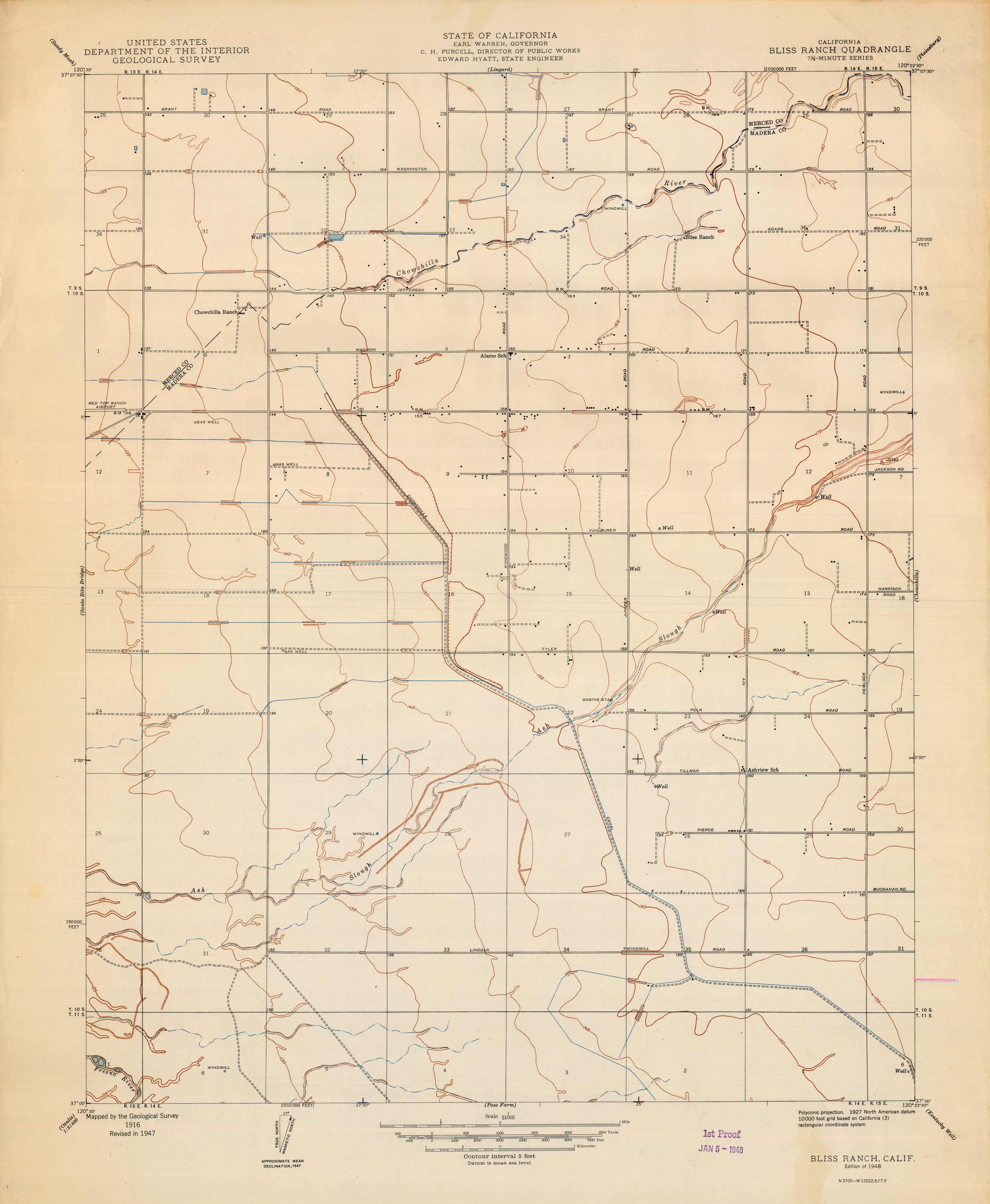 Bliss Ranch Quadrangle