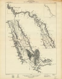 Plan and Profile of Cache Creek