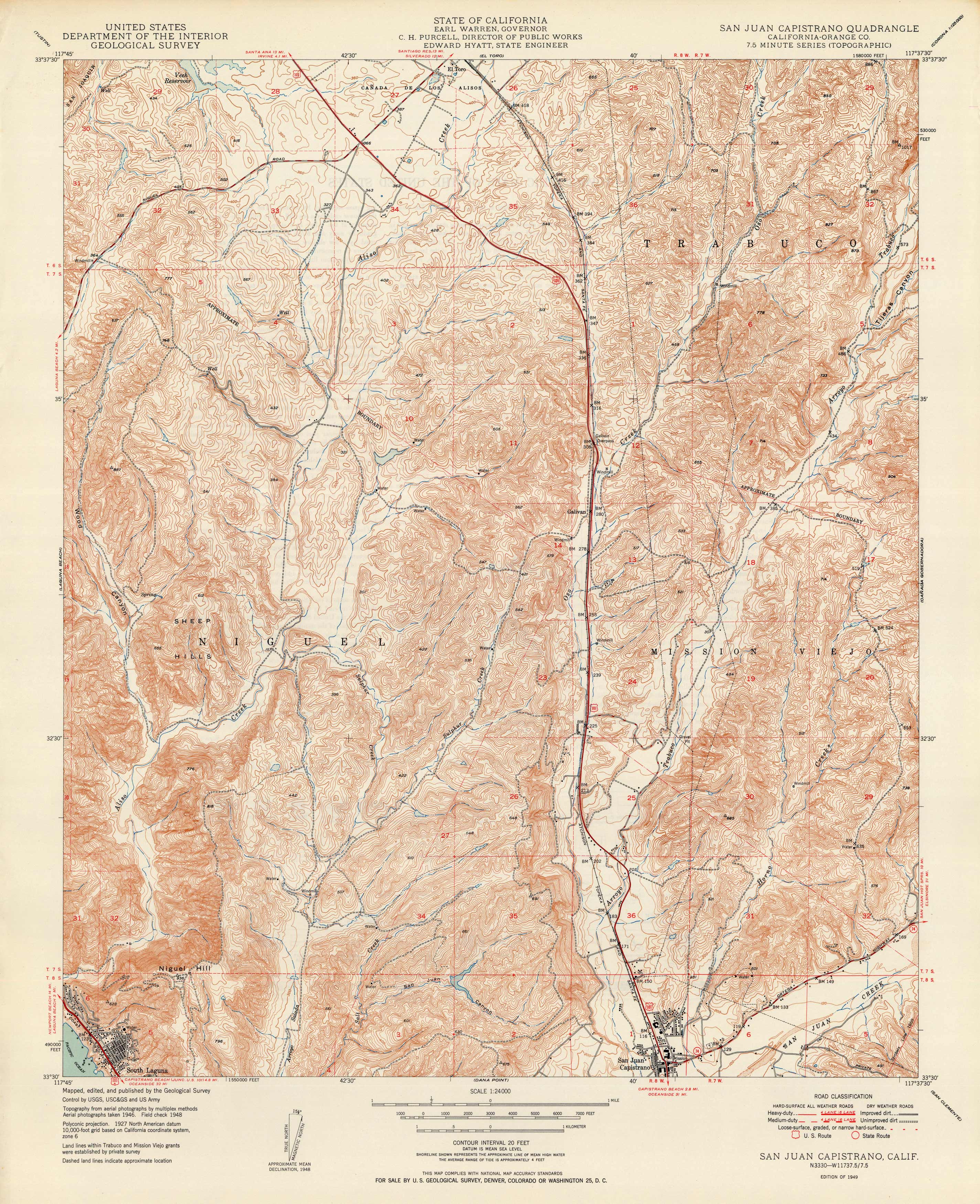 San Juan Capistrano Quadrangle San Juan Capistrano Quadrangle