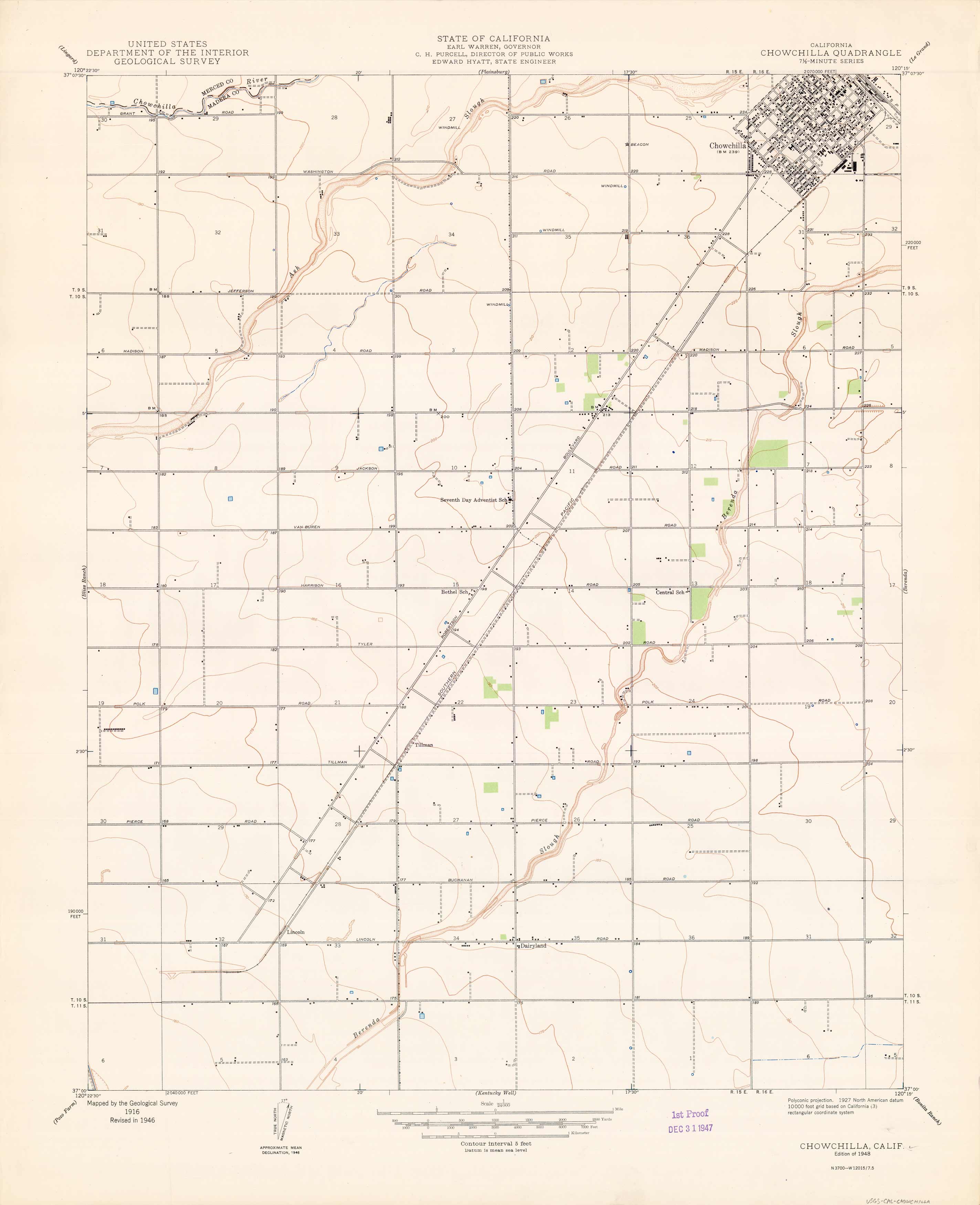 Chowchilla Quadrangle