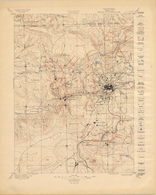 Nevada City Special Map