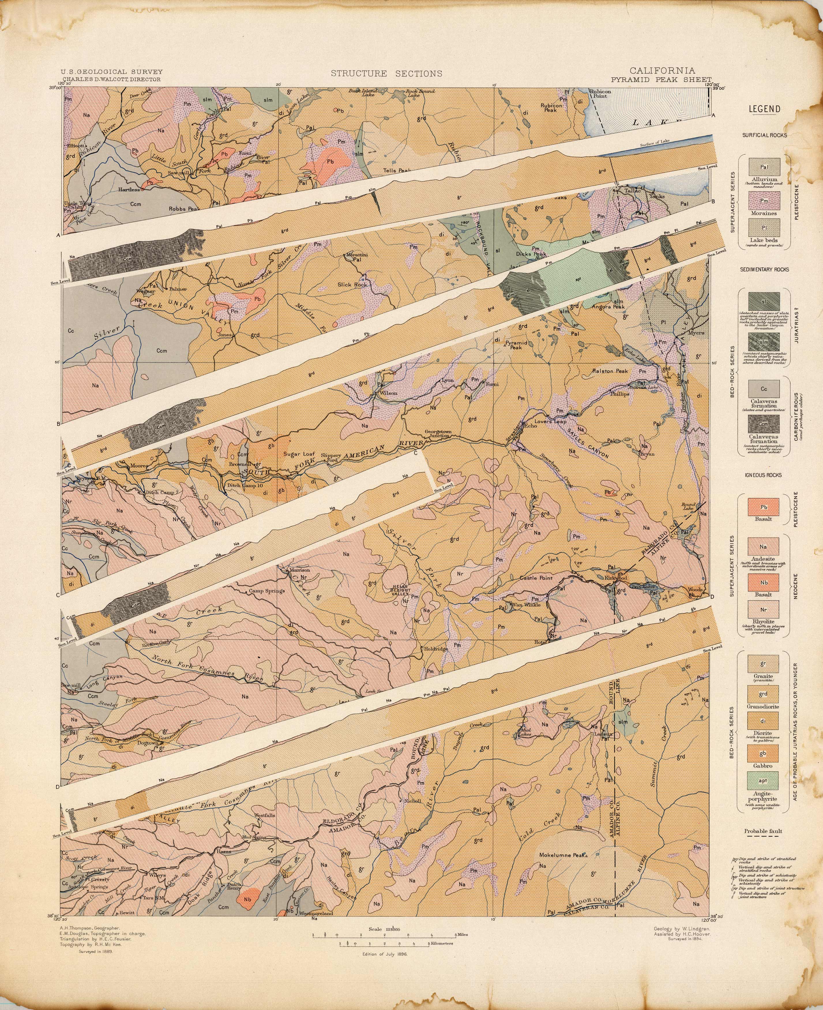 Pyramid Peak Quadrangle Pyramid Peak Quadrangle