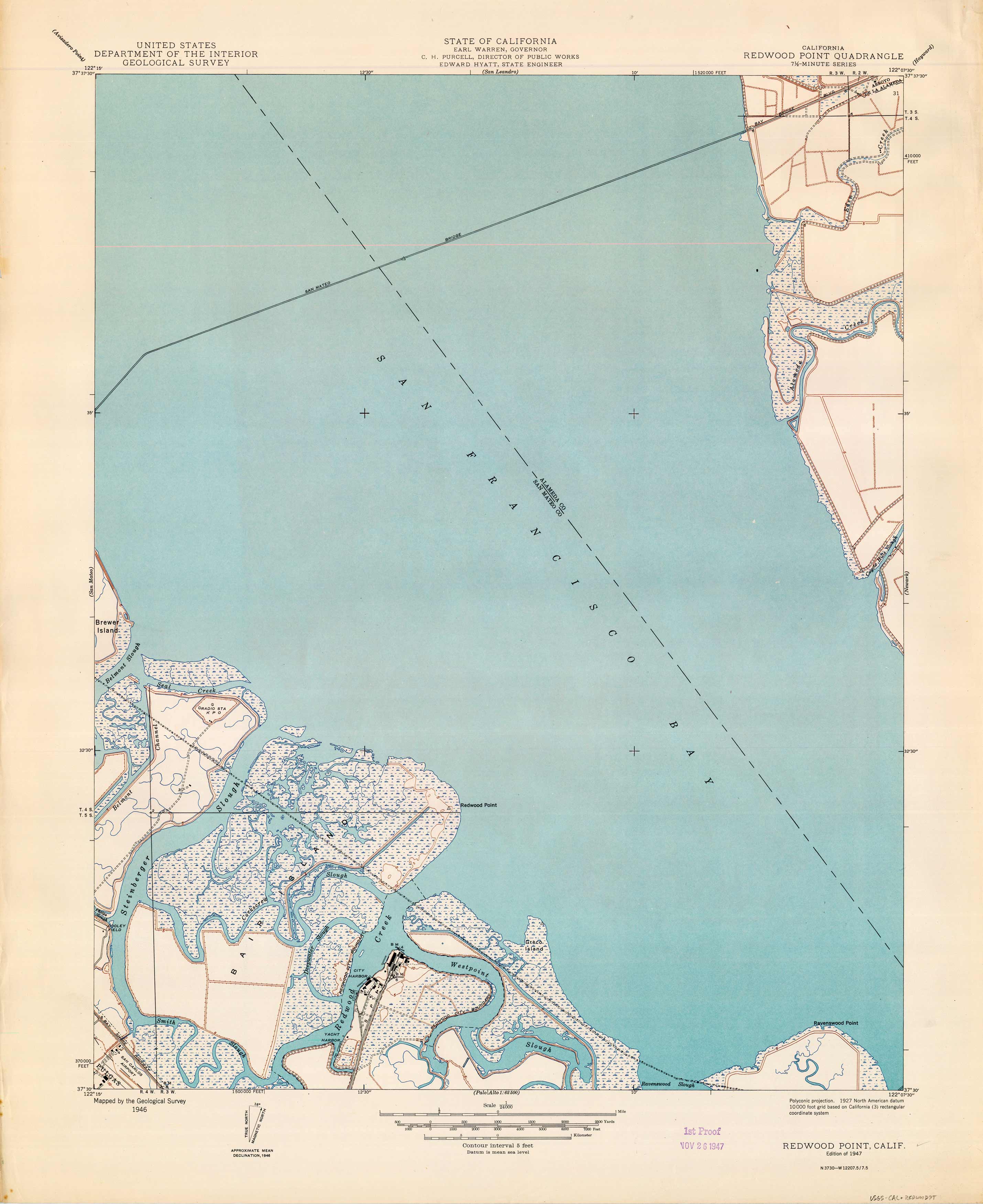 Redwood Point Quadrangle