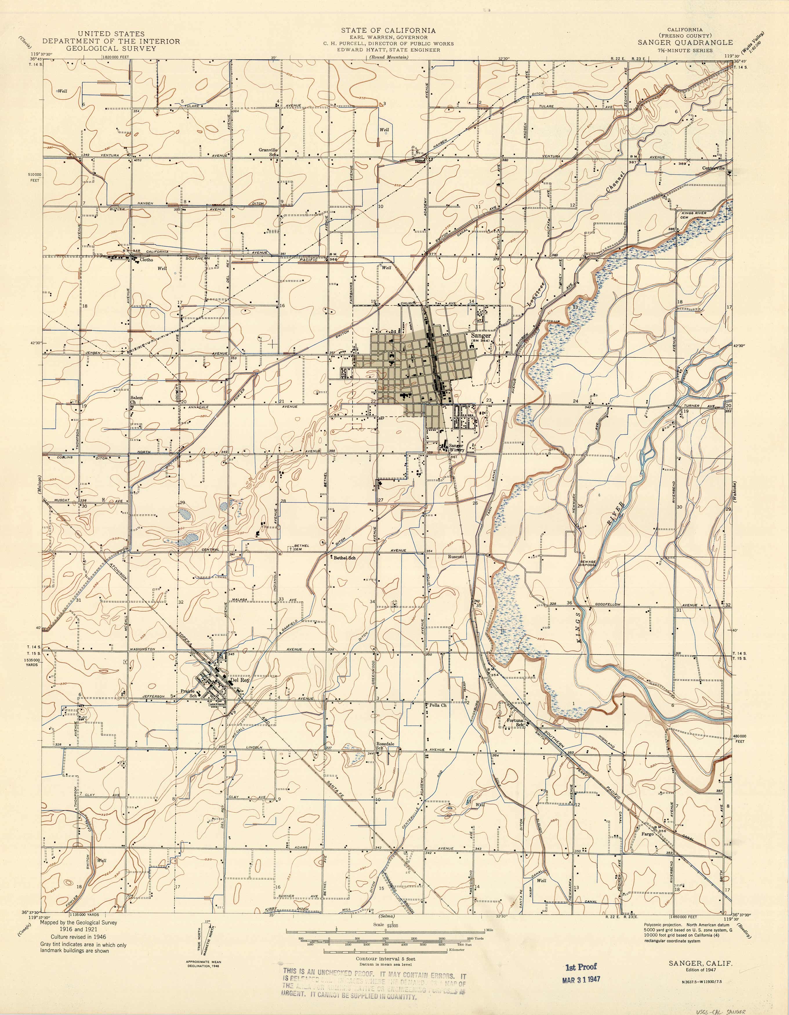 Sanger Quadrangle Sanger Quadrangle