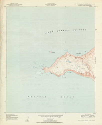 San Miguel Island West Quadrangle