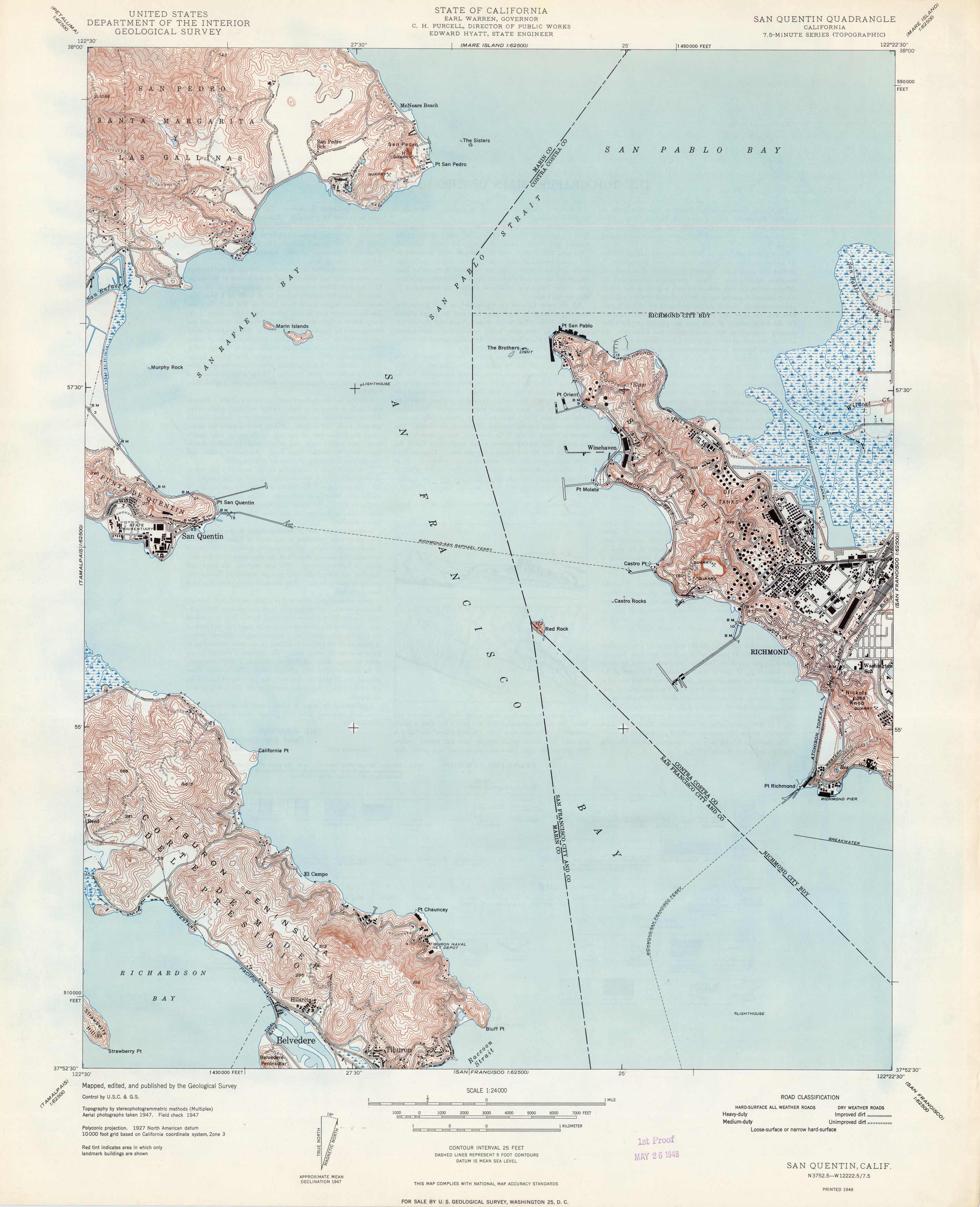 San Quentin Quadrangle San Quentin Quadrangle