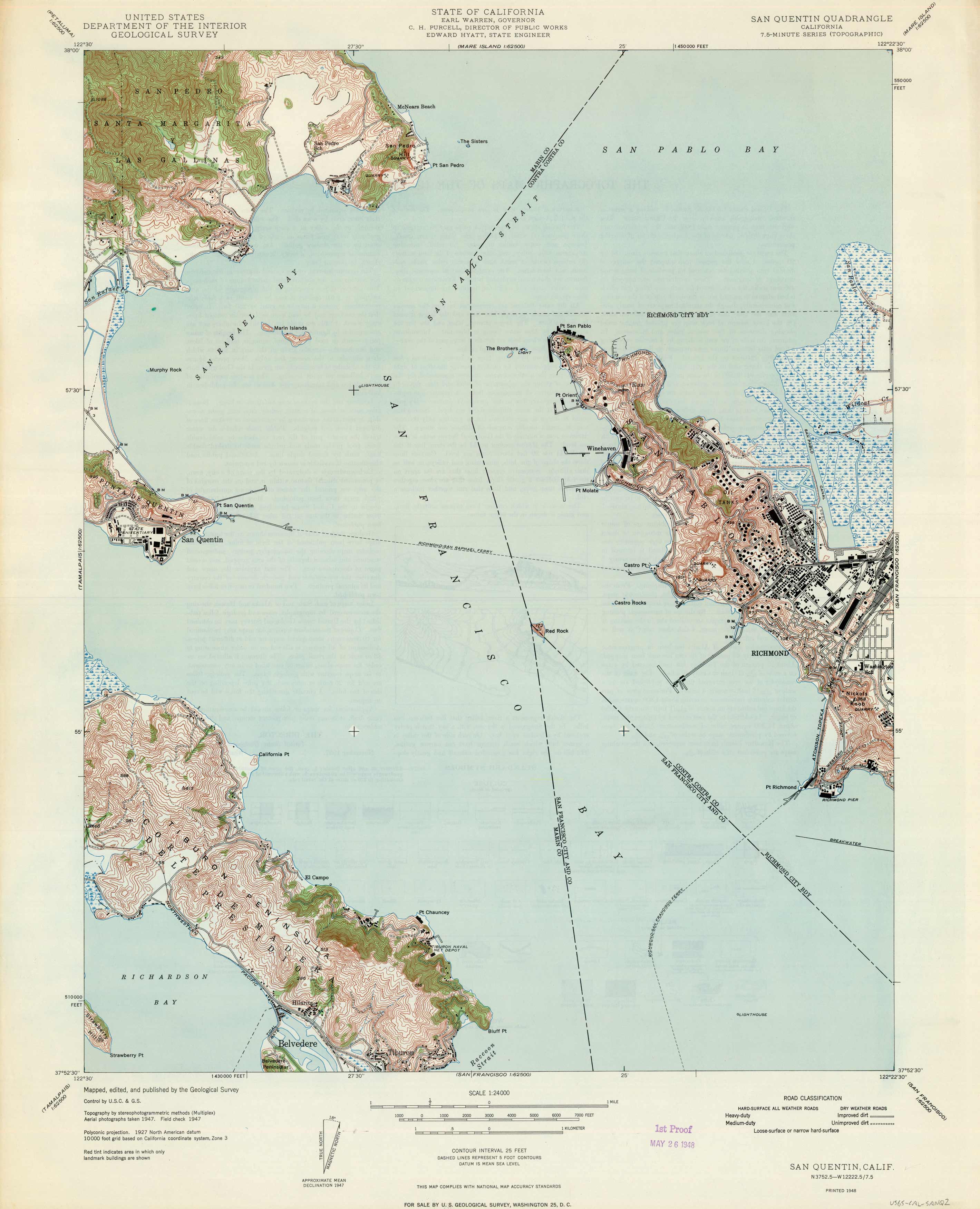San Quentin Quadrangle San Quentin Quadrangle