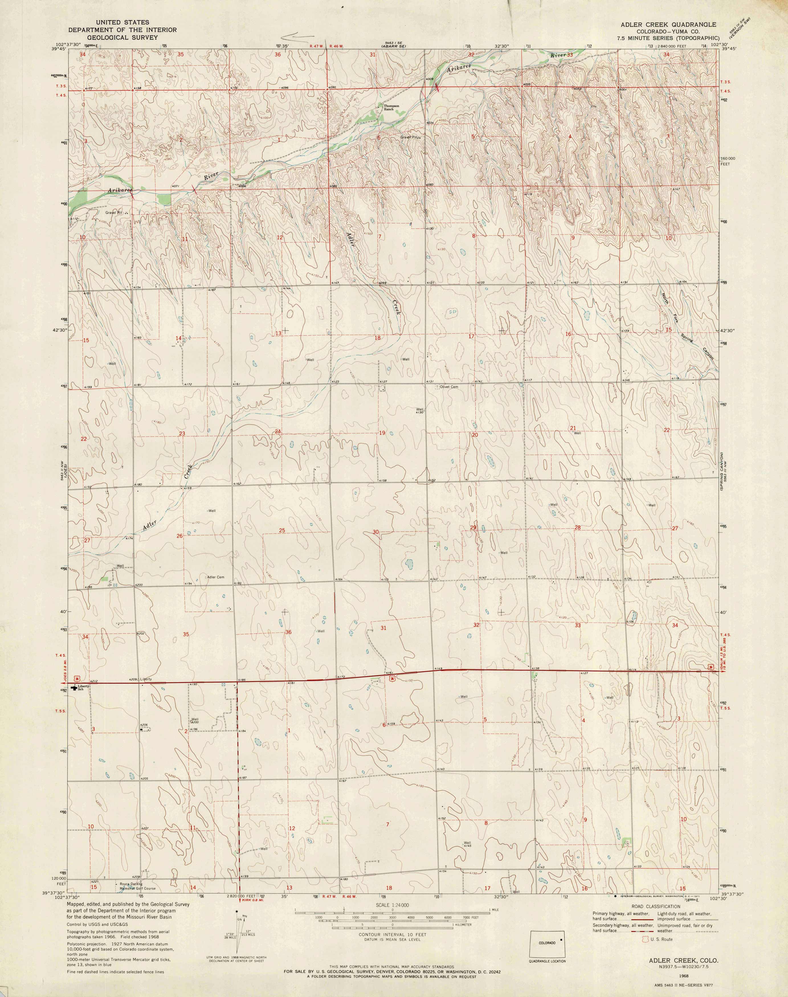 Adler Creek Quadrangle Adler Creek Quadrangle