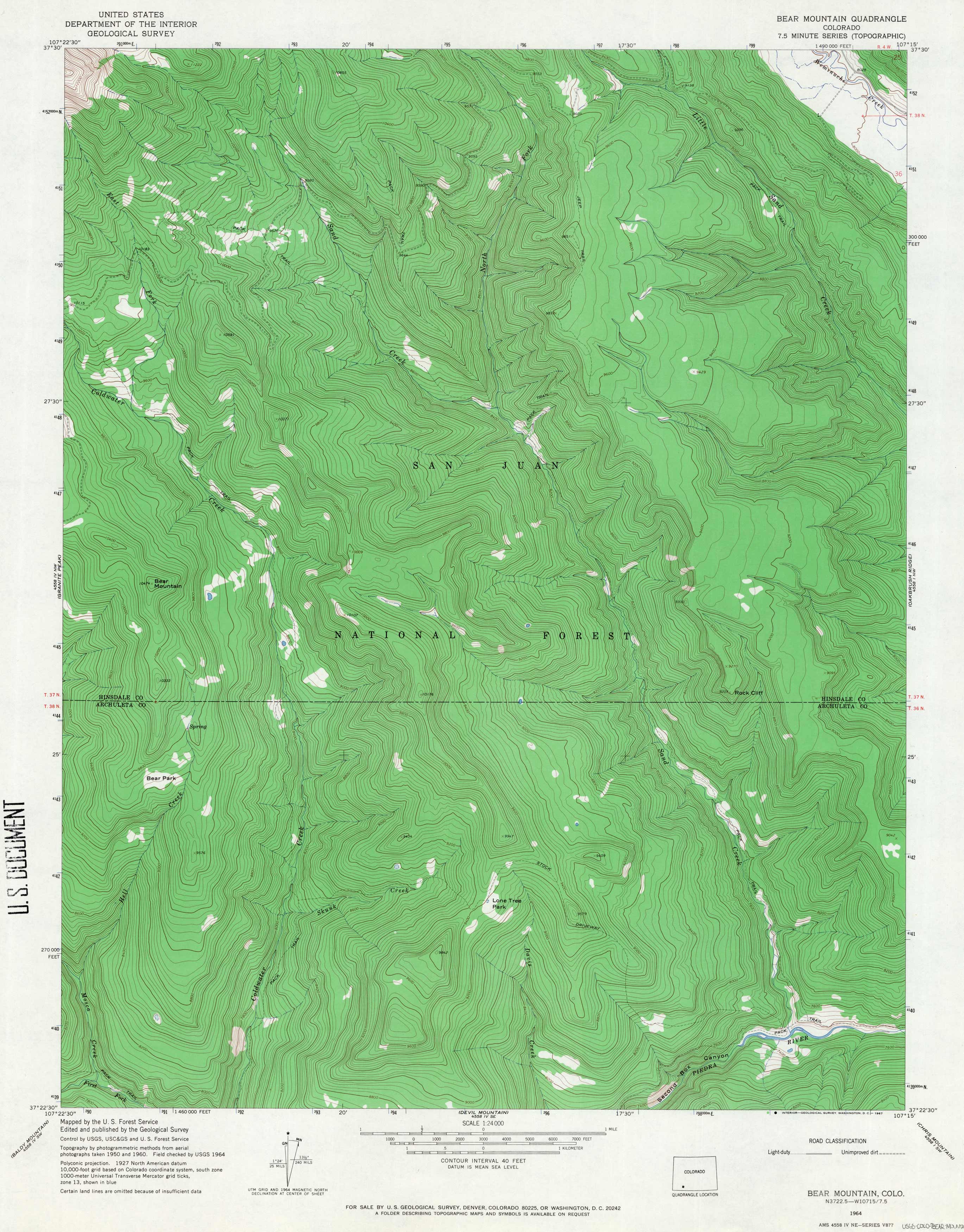 Bear Mountain Quadrangle