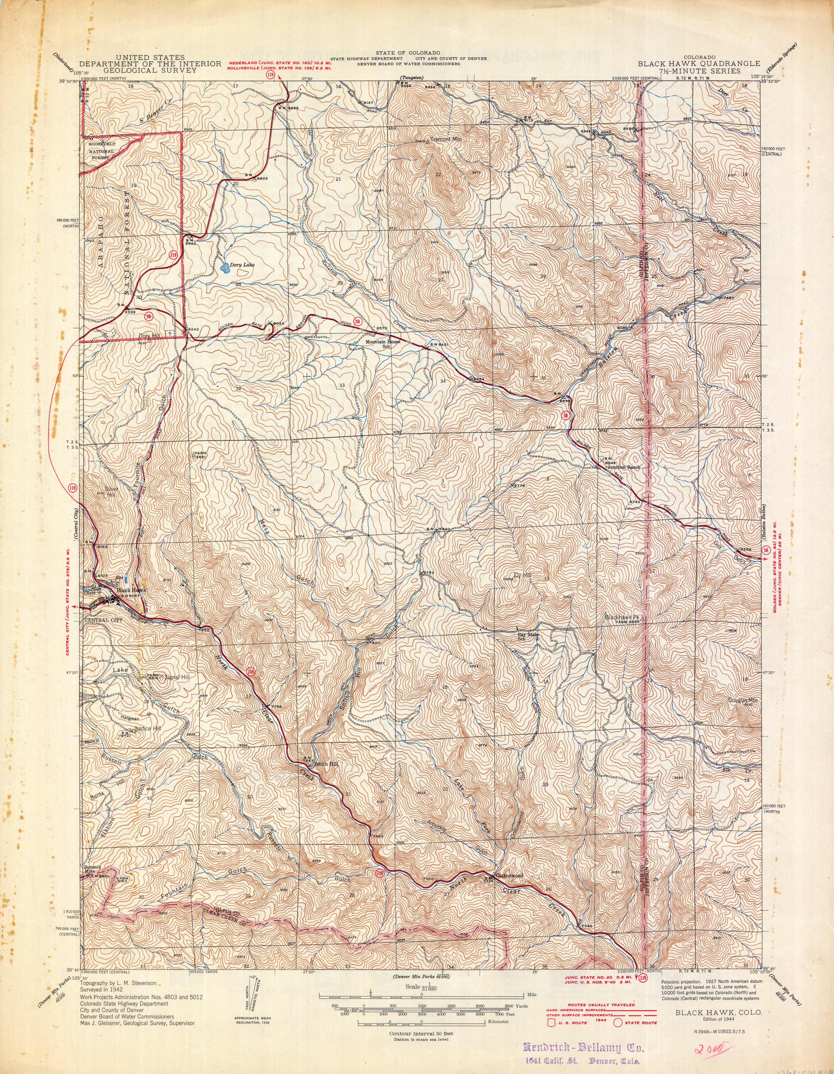 Black Hawk Quadrangle