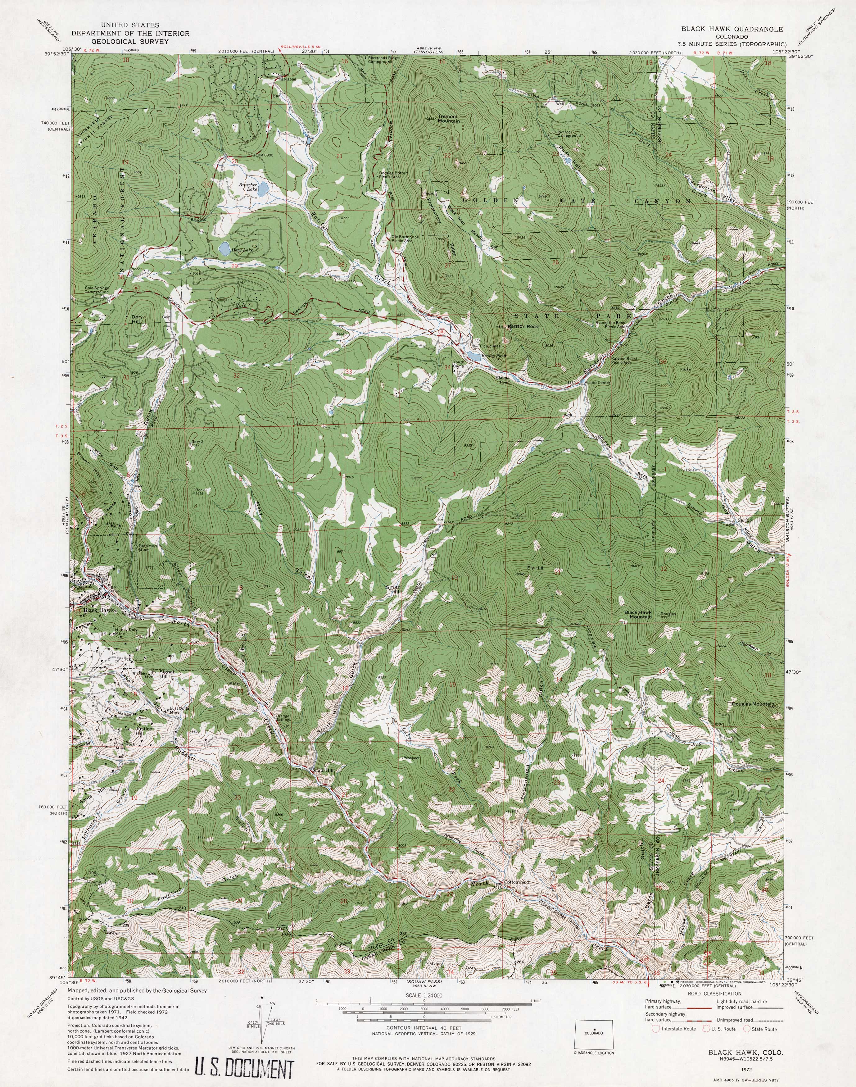 Black Hawk Quadrangle