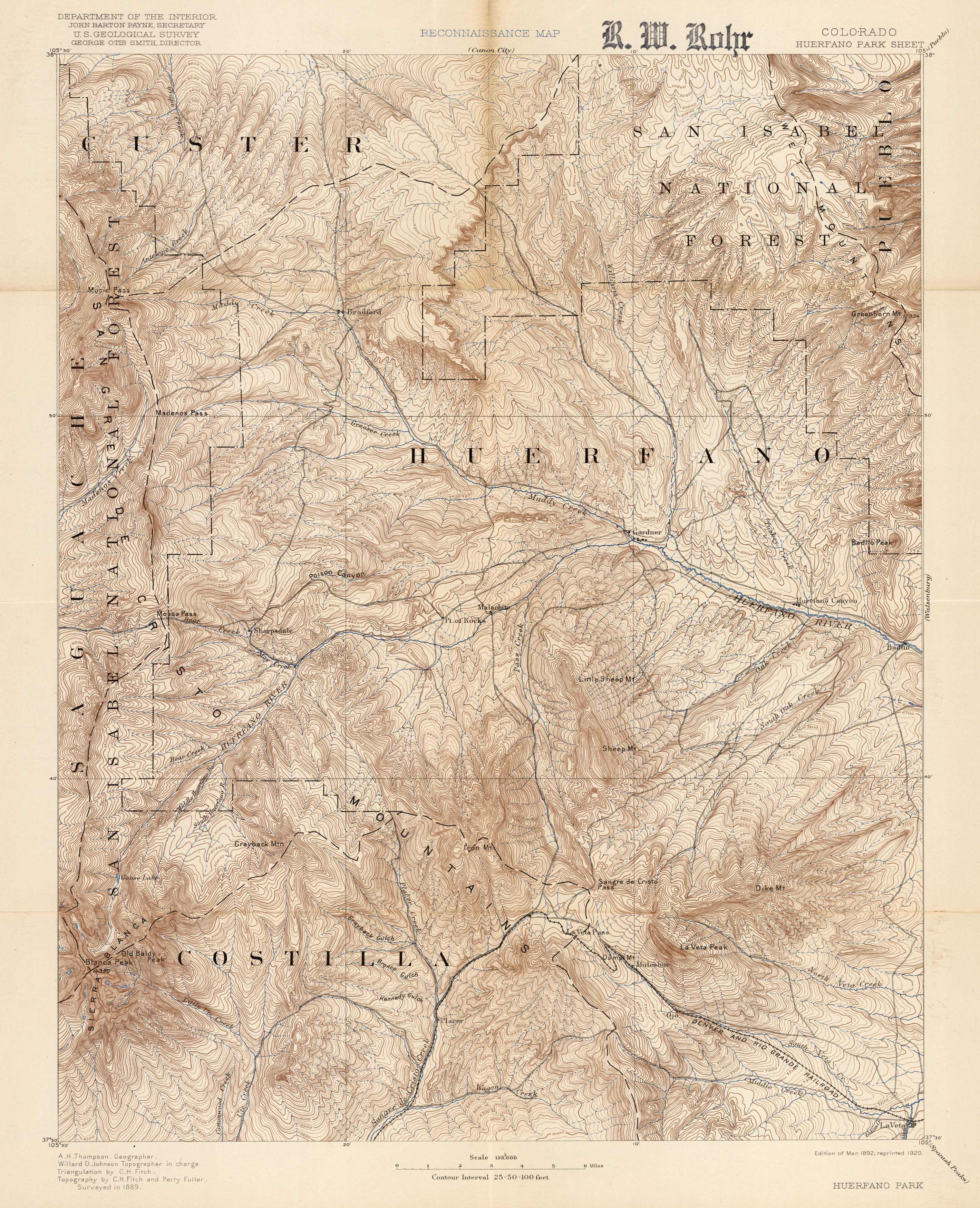 Huerfano Park Huerfano Park