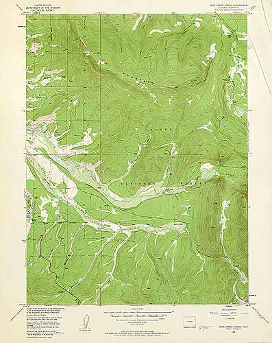 Jack Creek Ranch Quadrangle