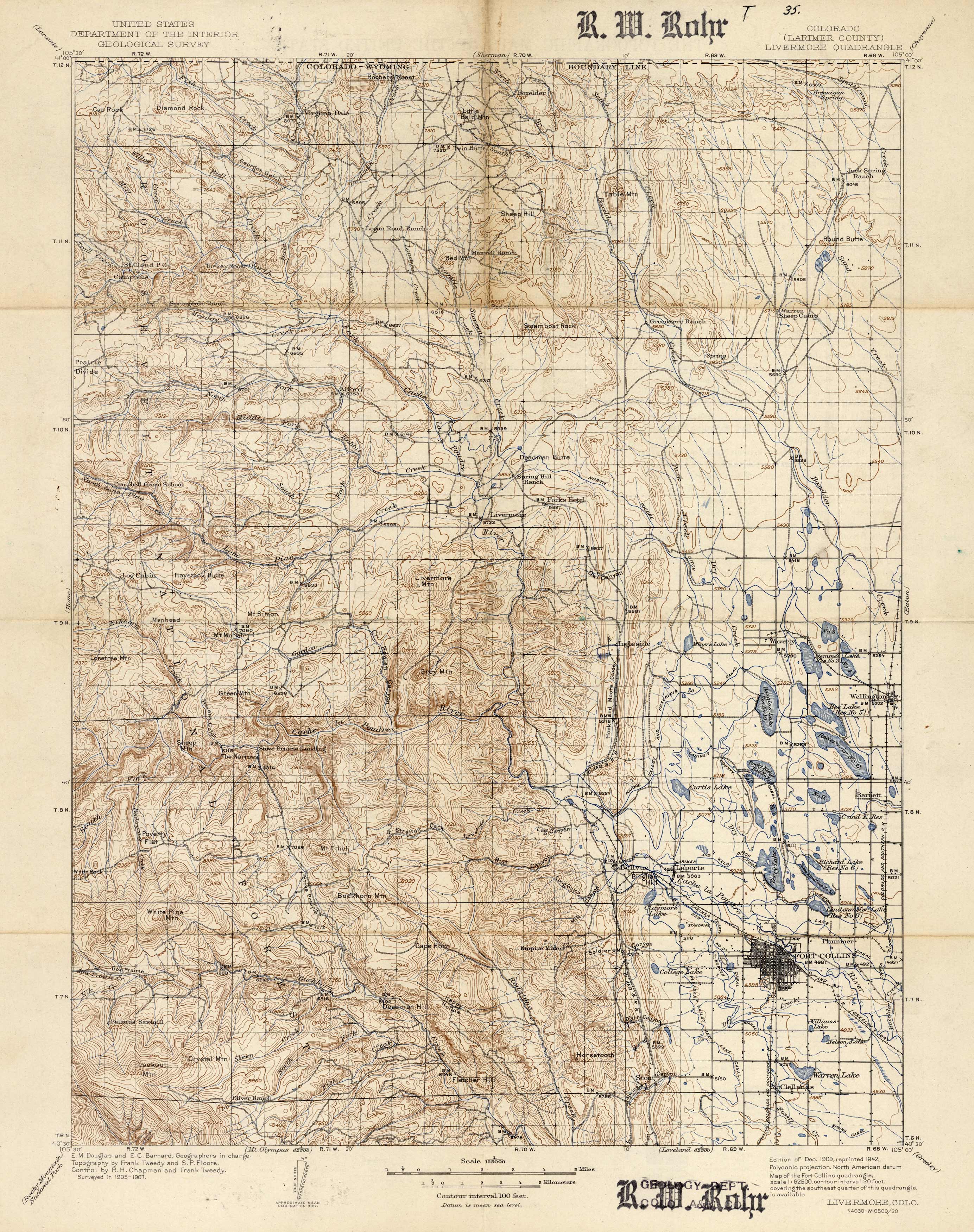 Livermore Quadrangle (Larimer County) Livermore Quadrangle (Larimer County)