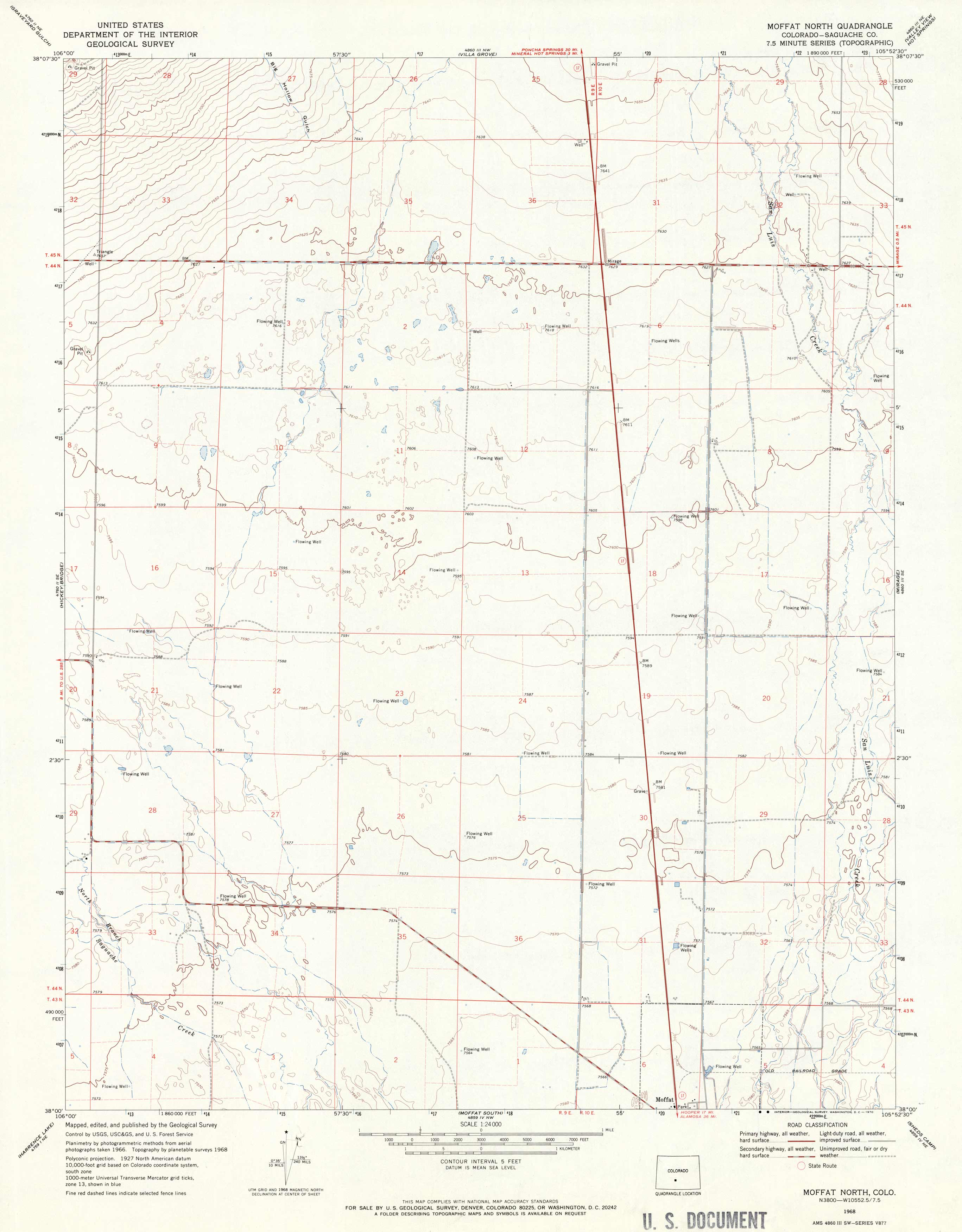 Moffat North Quadrangle