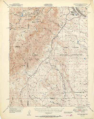 Mount Big Chief Quadrangle
