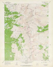 Mount Sherman Quadrangle