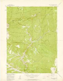 Radial Mountain Quadrangle