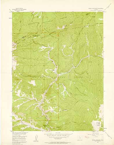 Radial Mountain Quadrangle