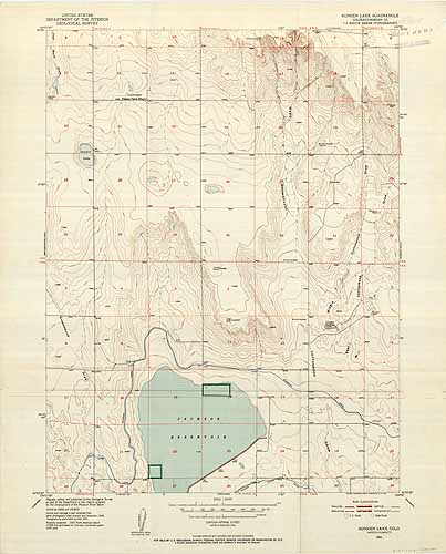 Sunken Lake Quadrangle