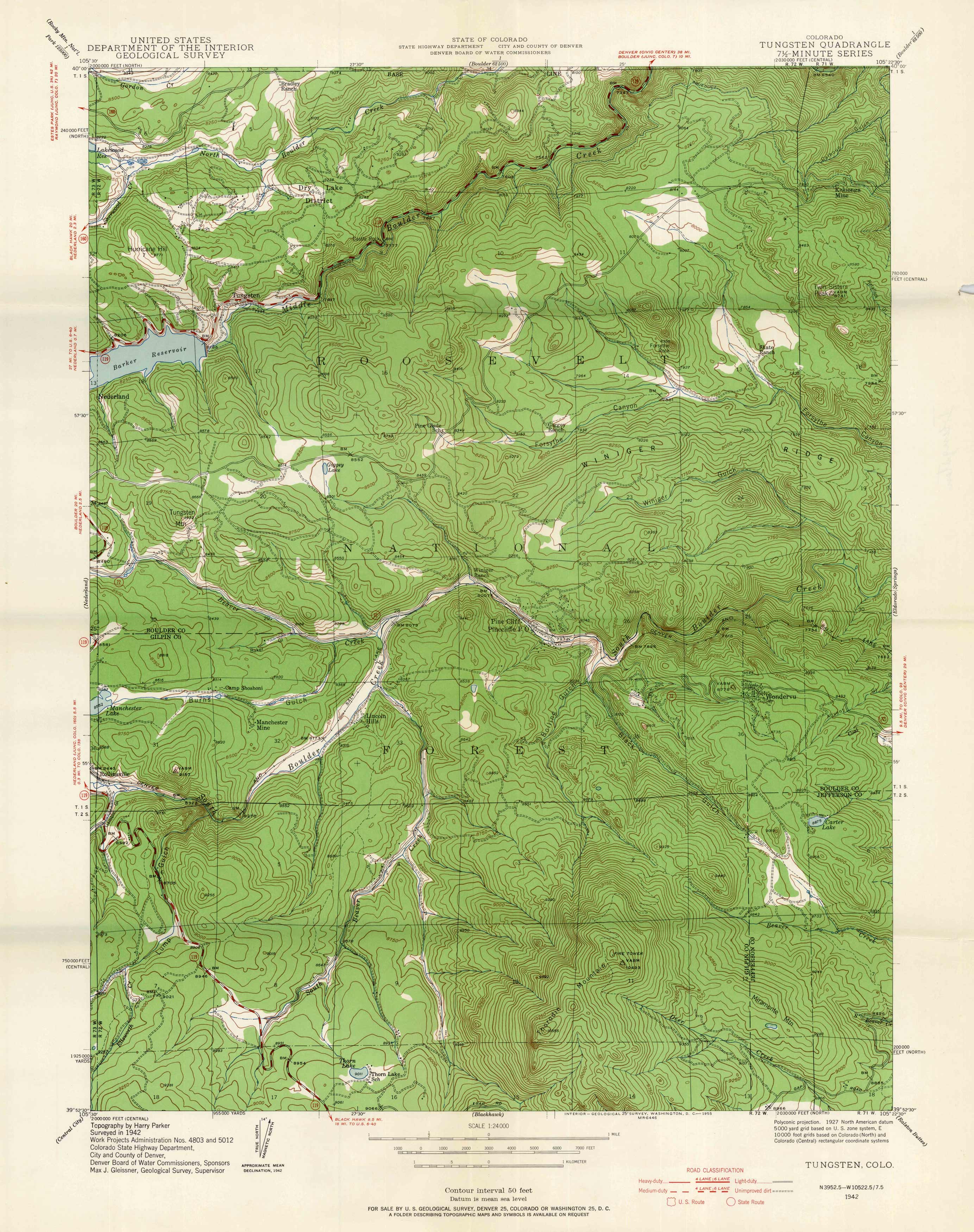 Tungsten Quadrangle Tungsten Quadrangle