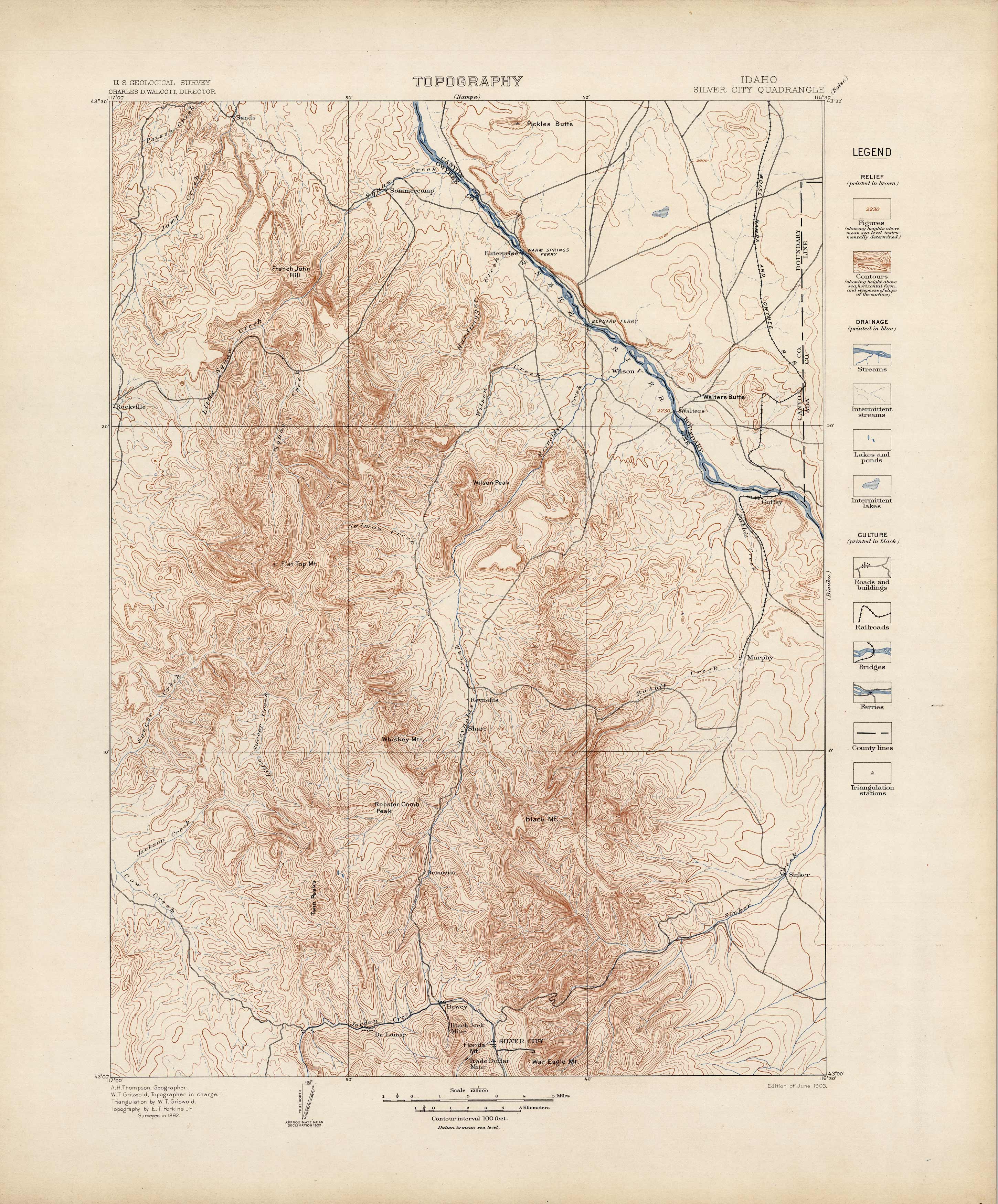 Silver City Quadrangle