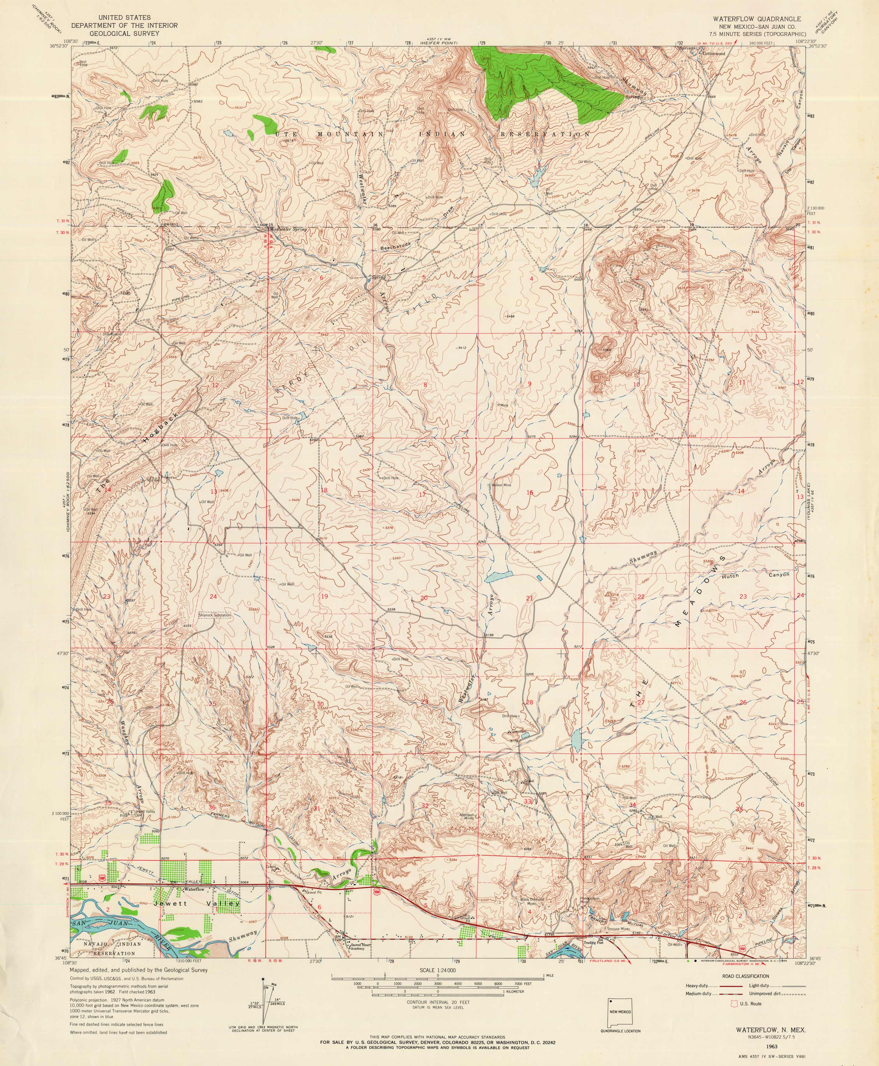 Waterflow Quadrangle