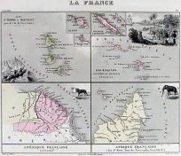 Amerique & Afrique Francaise (French Colonies in the Americas and Africa)