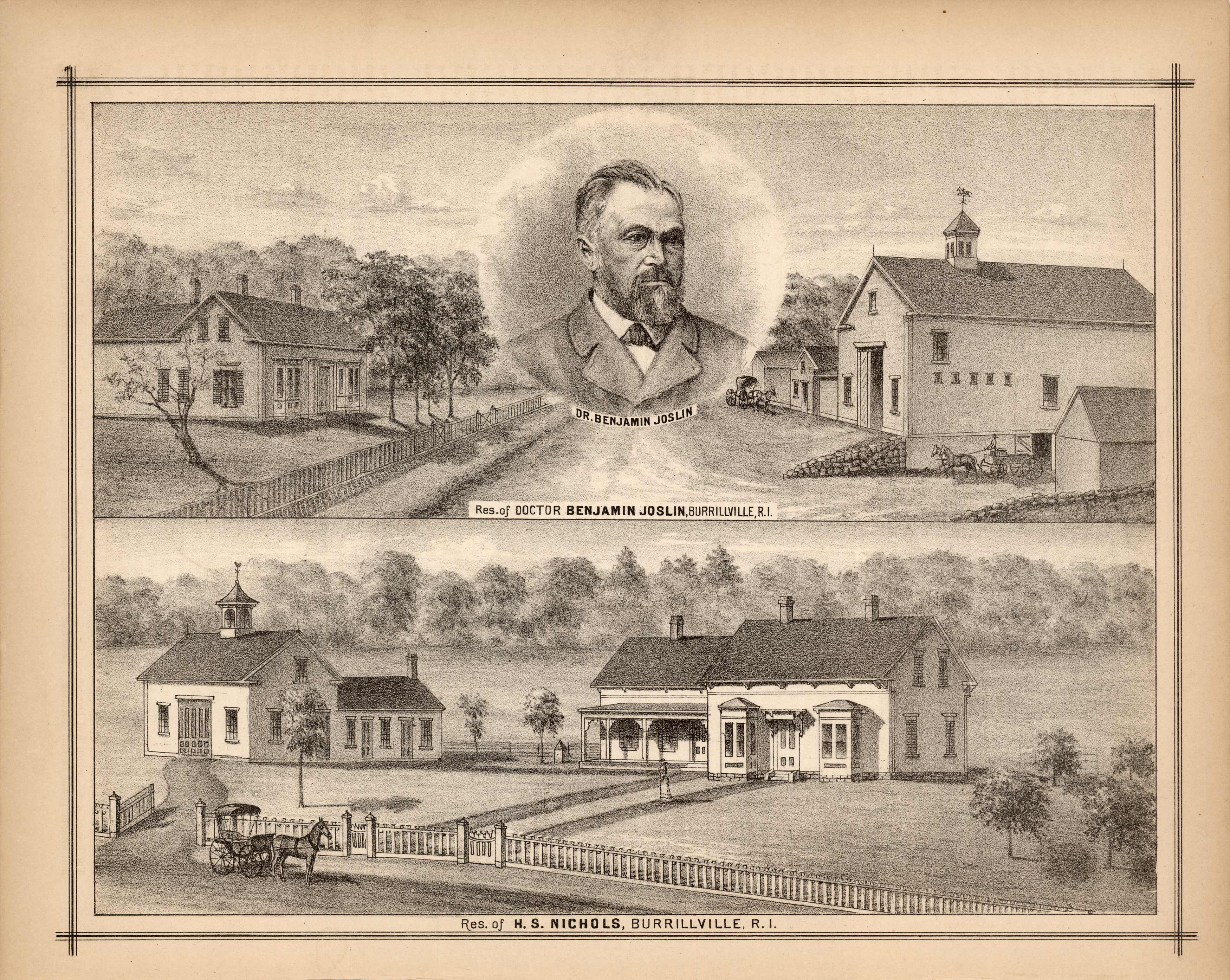 Res. of Doctor Benjamin Joslin