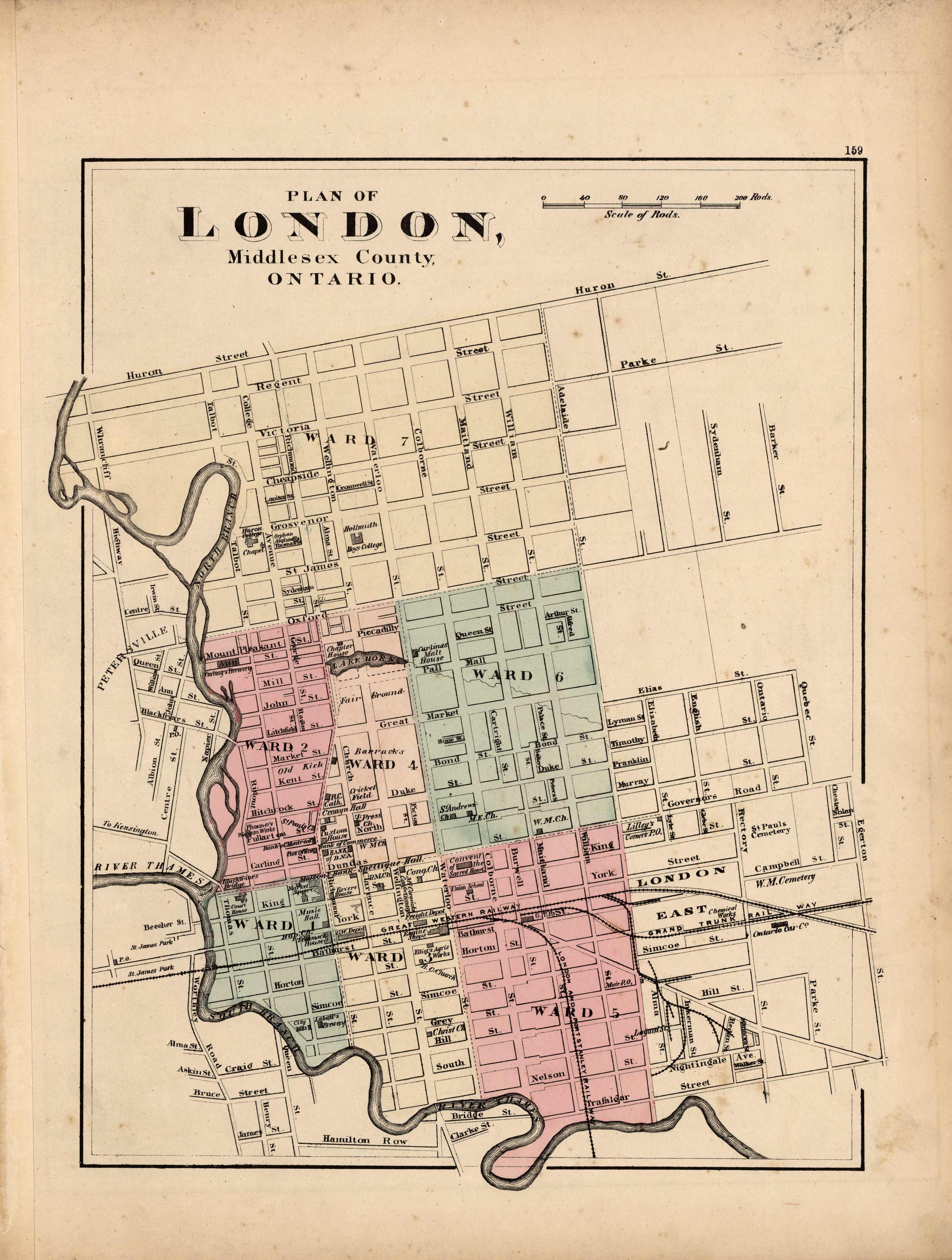 Plan of London Plan of London