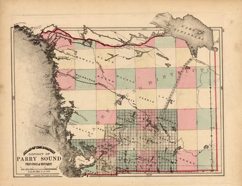 District of Parry Sound- Province of Ontario