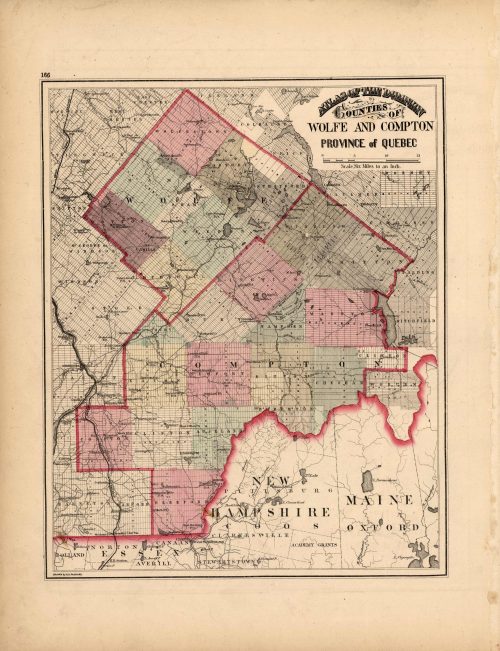 Counties of Wolfe and Compton- Province of Quebec