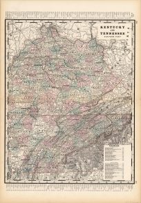 Kentucky and Tennessee (Eastern Part)