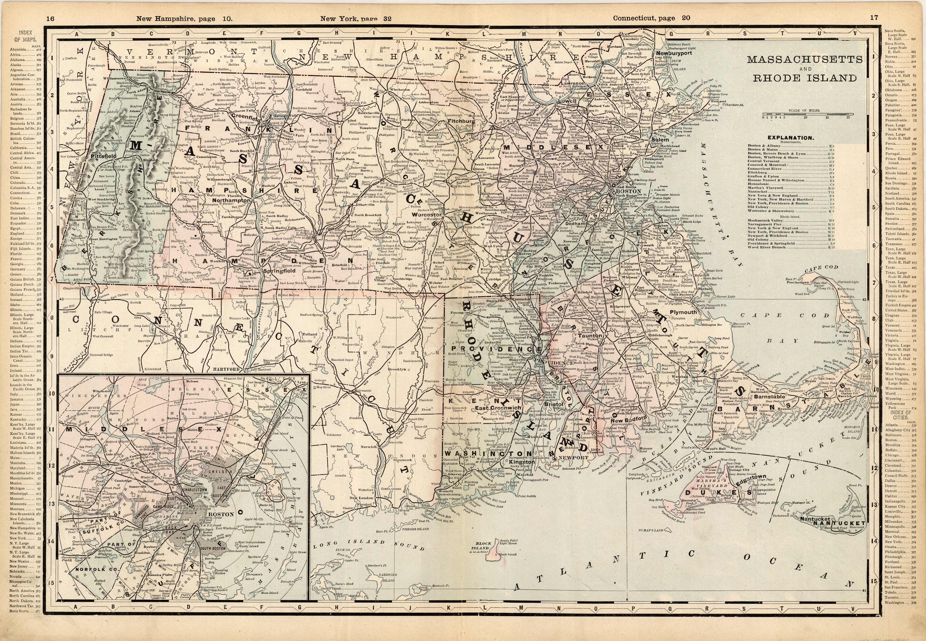 Massachusetts and Rhode Island Massachusetts and Rhode Island