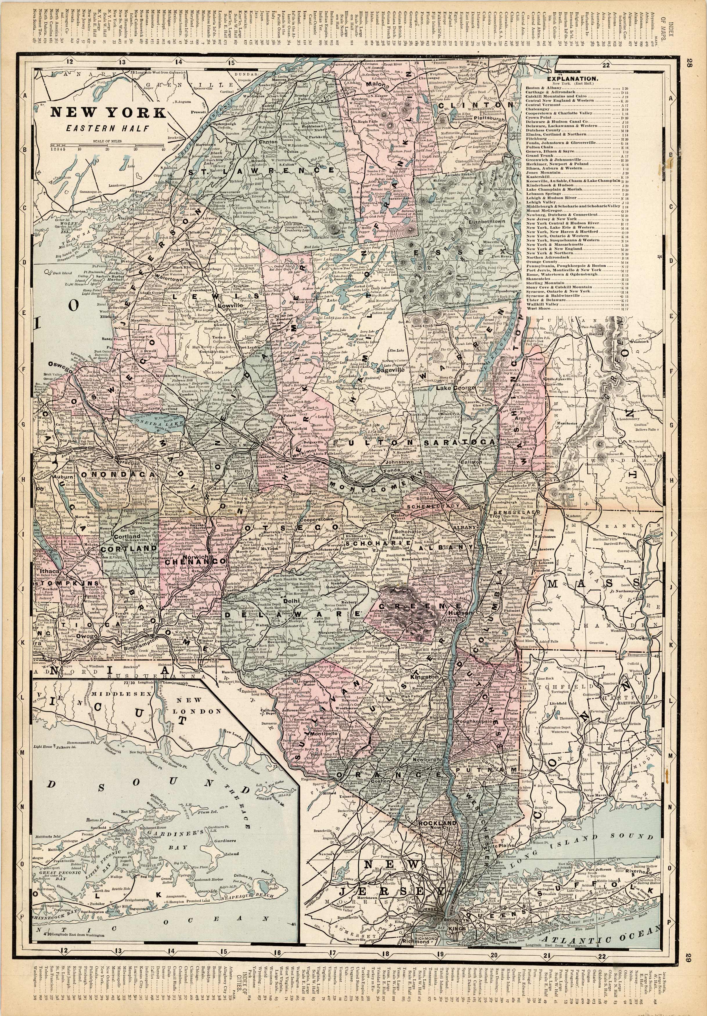 New York (Eastern Half) New York (Eastern Half)