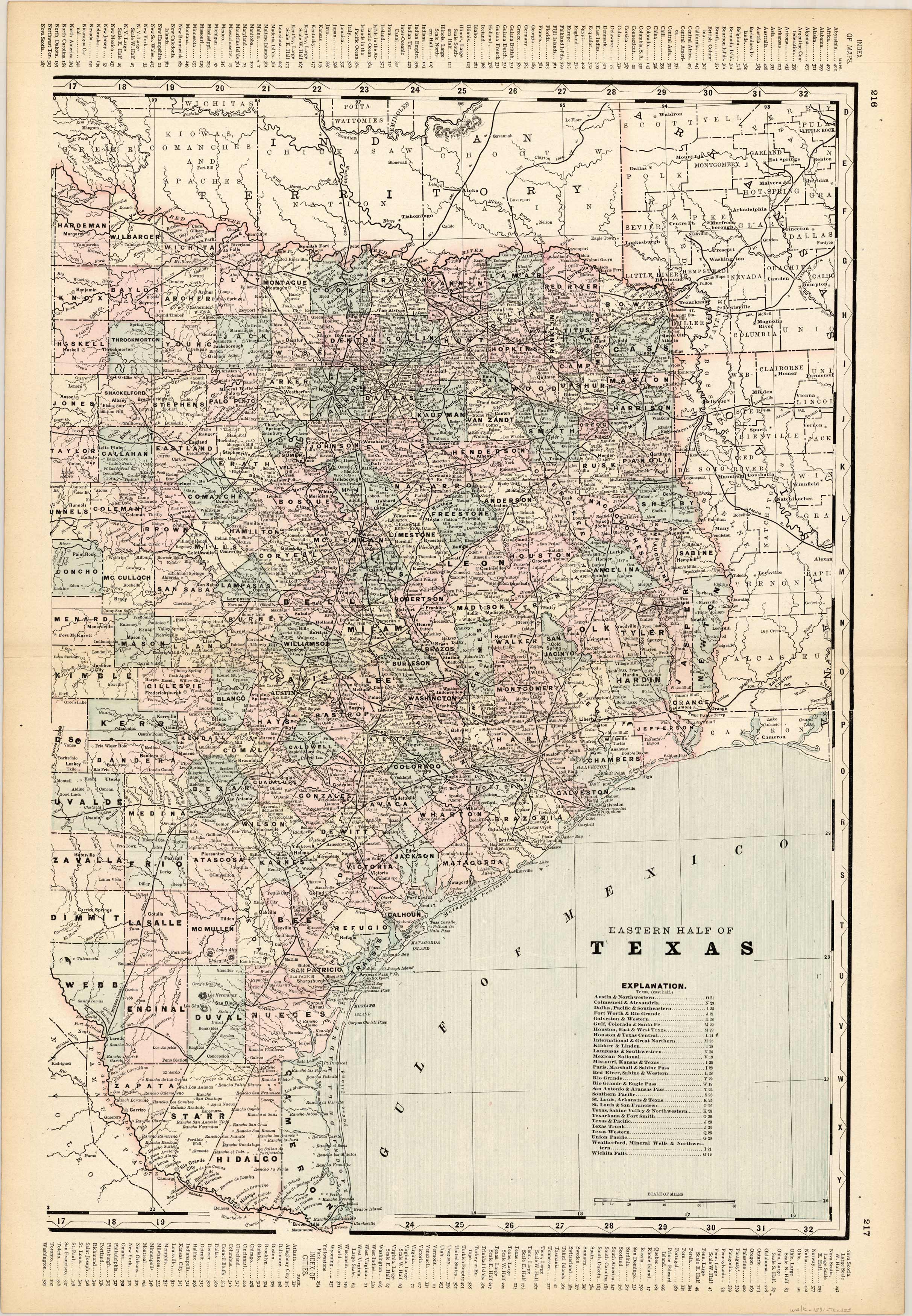 Texas (Eastern Half)