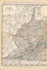 Virginia and West Virginia (Western Half)